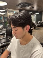 ワンワンオー バーバーショップ 長浜店(@110 BARBER SHOP)&nbsp;センターパート
