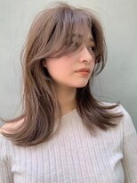 オズ 郡山桑野店(OZ)&nbsp;黒髪ボブルフネビージュ小顔ワンレン