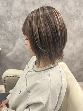 コアークリップ 緑町店(CORE CLIP) コントラストハイライト