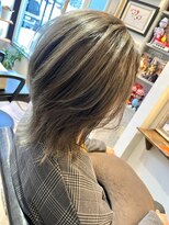 ヘア メイク ココ(hair make coco)&nbsp;ハイライト★ホワイトグレージュ
