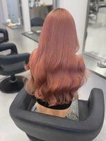 ベレーザシェルト(Beleza scelto)&nbsp;11667韓国アプリコットオレンジオレンジベージュワンカール