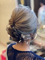 美容室 びゃんびゃん 社店&nbsp;ヘアセット/アレンジスタイル/結婚式お呼ばれヘアスタイル/着物