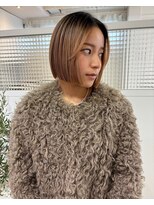 ローウェ 渋谷(Louwe)&nbsp;ぷつっとボブ【韓国ボブ】