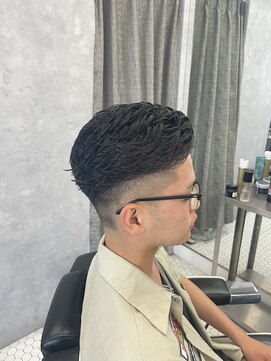 リプレイ 草津店(RIPLAY) スペインカール/スパイキーショート/ブルーブラック/草津