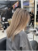 ミルクティー.ホワイトグレージュ.ミニウルフ.チェリーブラウン