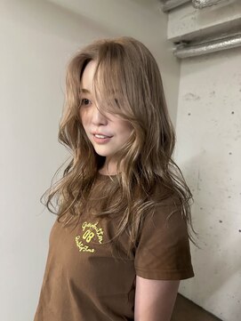 ノラ シブヤ(NORA) ミルクティーベージュホワイトベージュブロンドケアブリーチ