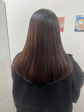 アジュガヘア(ajuga hair) ナノバブル縮毛矯正＋カット