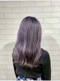 20代30代透明感◎ブリーチカラー×ラベンダーアッシュ