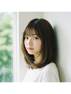 コトナ 越谷店 30代40代50代絶壁解消ひし形小顔前下がりショートボブ【越谷】