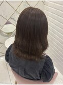 ブリーチなしオリーブグレージュ＊まゆ
