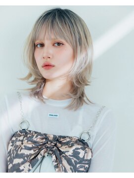 アクシス 栄ガスビル店(`AXIS) 栄/矢場町駅/レイヤーカット/ブリーチカラー/学割24/髪質改善