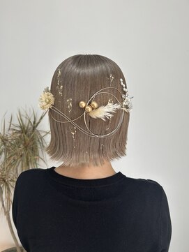 ヘアーメイク アディクト(HAIR MAKE addict) 成人式ボブヘアセット