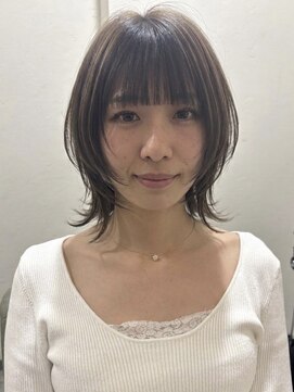 コク 千葉駅西口(COQU) ウルフボブ