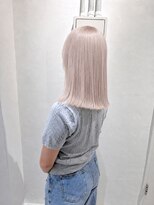ミュー(Mu)&nbsp;ホワイトミルクティーベージュ　ホワイトブリーチ　ハイトーン