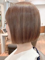 ヘアスタジオルース(HAIR STUDIO LUZ)&nbsp;【シルクベージュ】40代50代60代大人ボブ/白髪ぼかしハイライト