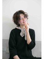 プレディカ(pledica)&nbsp;chiemi523 センターパート・ひし形シルエット・とろみ