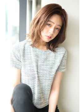 サンク ドリームプラザ店(CINQ) 【CINQ】大柳　切りっぱなしミディアム