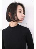 大人ナチュラルショートボブ