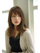 ナオシ 田原台店(nao c)&nbsp;【nao*c田原台店/生駒】ゆるふわウェーブ大人可愛いミディーヘア