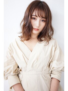 ドルチェ 梅田(Dolce) 【Dolce梅田】大人かわいい/シースルーバング/ミディアムヘア