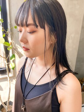 テトヘアー(teto hair) イヤリングカラー　もみあげカラー　インナーカラー  サラサラ