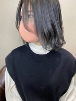 ヘアーデザイン シュシュ(hair design Chou Chou by Yone)&nbsp;ダークネイビーカラーグレージュ♪