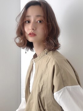 ケーツー エム 京都ラクエ(k-two emu) 【京都/プリカール】ナチュラルピンクウェーブ☆ナチュラルボブ