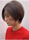ショート ハンサムショート ショートボブ ボブ 20代/30代/40代
