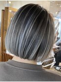 ボブ×バレイヤージュ【柏駅/柏美容室】10代20代30代