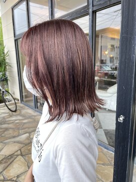 シャンプー ボーイ 宮崎柳丸店(SHAMPOO BOY) ピンクブラウン