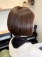 ミーヘアー(mii hair)の写真/【白髪を対策しながら美しい髪を】頭皮や髪へ負担を減らしながら白髪をカバー◎艶やかな仕上がりに♪