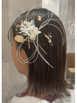 ユニックス ララポート豊洲店(UNIX Salon&Spa) ヘアセット/セット/ヘアアレンジ/編み込み/成人式/結婚式/2次会