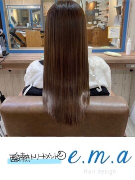 エマヘアデザイン(e.m.a Hair design) 酸熱トリートメント