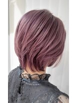 エイト 横須賀中央店(EIGHT)&nbsp;デザインカラー_切りっぱなしボブ