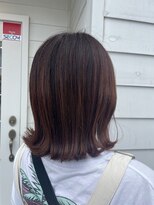 アプシー 三木店(Apsee)&nbsp;切りっぱなし×オレンジブラウン