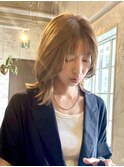 大人可愛いくびれミディ