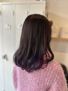 ネモトヤニーゴーマルマル(NEMOTOYA2500) ピンク×紫インナー