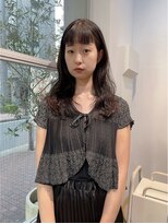 フィルムス 表参道(FILMS)&nbsp;くびれヘア/アプリコットオレンジ/髪質改善/縮毛矯正/表参道