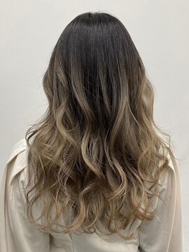 イース バイ アンブルリュクス 北千住(Ease by amble luxe) 前髪/くびれ/イメチェン/イヤリングカラー/ラベンダーカラー