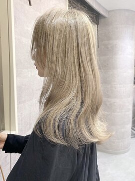 ルーブ トウキョウ(Loob. TOKYO) ハイトーンカラーホワイトミルクティーベージュシルバーアッシュ