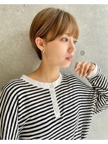 アッシュ 笹塚店(Ash)&nbsp;ミニウルフ/くすみブルー/イヤリングカラー/韓国ヘア[U24/笹塚]