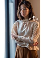 ラクヘアー 姪浜店(rak hair)&nbsp;ほんのり韓国ミディアム