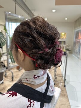 ペーハーセブン アーツ(Arts) お祭りヘア