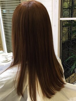 アイディール ヘアー(Ideal hair)の写真/髪を芯から強くする“髪質改善トリートメント”で、今までにないツヤ感・手触り・質感を実現☆