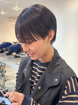 ヘアーブレイス(hair brace) 短めマッシュショート stylist中村