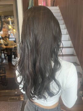 アヴァンス 天王寺店(AVANCE.) シアグレージュ×透明感カラー