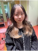 【インナーカラー】レイヤー×ベージュ！