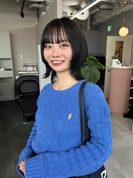 プシュケ(PSYCHE) 大人可愛い小顔レイヤーウルフショートボブカット20代30代