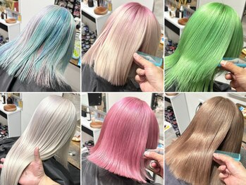 いろあそび 八王子の写真/【全力でカラーを楽しむ】綺麗なブリーチカラーを楽しんで欲しい!!お得な学割クーポンをたくさんご用意!!