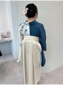 卒業式/袴着付け/袴ヘアセット/袴ヘアアレンジ/袴ヘア/